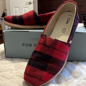 Tom’s Flannel Women’s Shoes